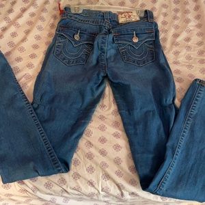 Blue True Religion Jeans w/ stretch